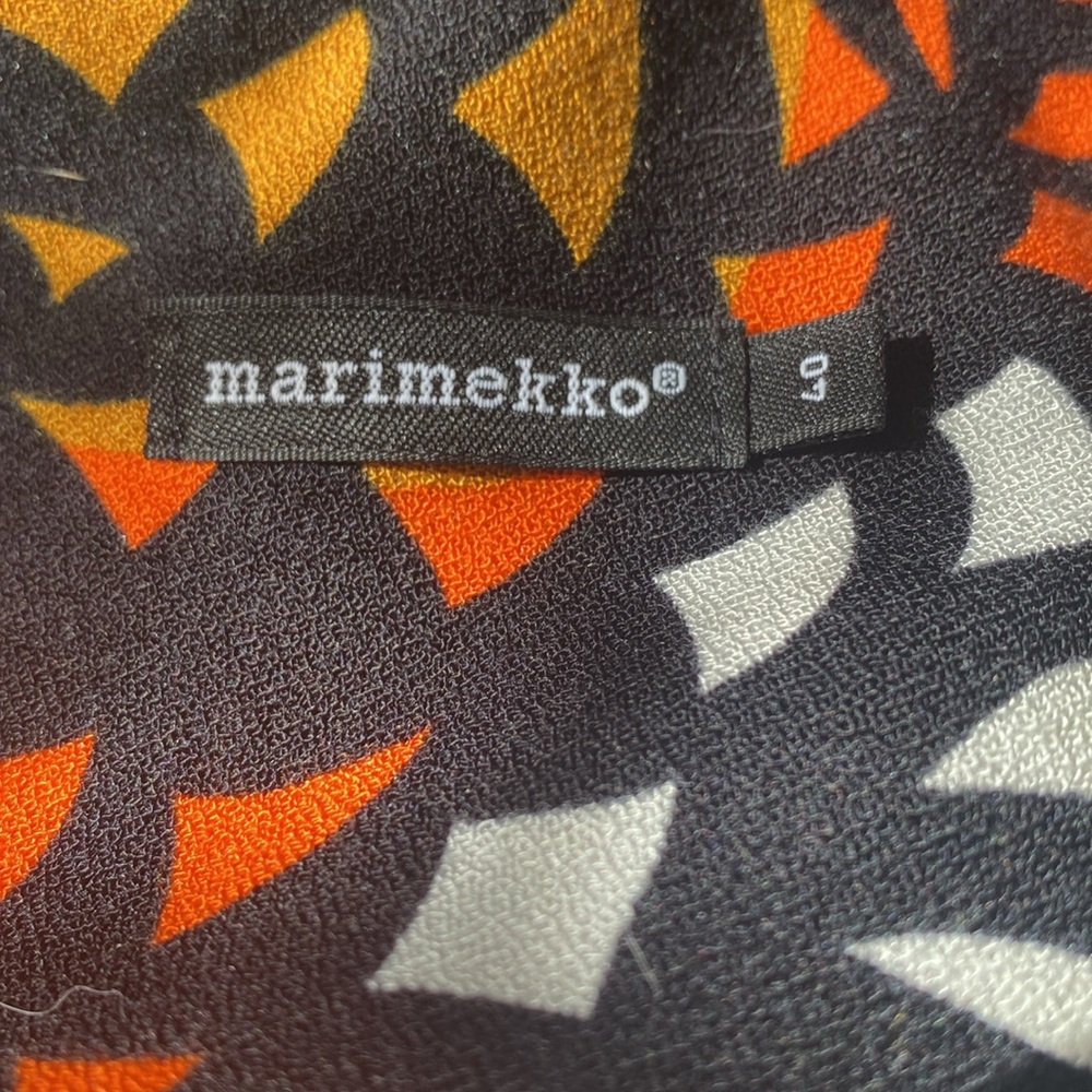 MARIMEKKO Sleeveless Cotton Dress-Size Large - Picture 4 of 6